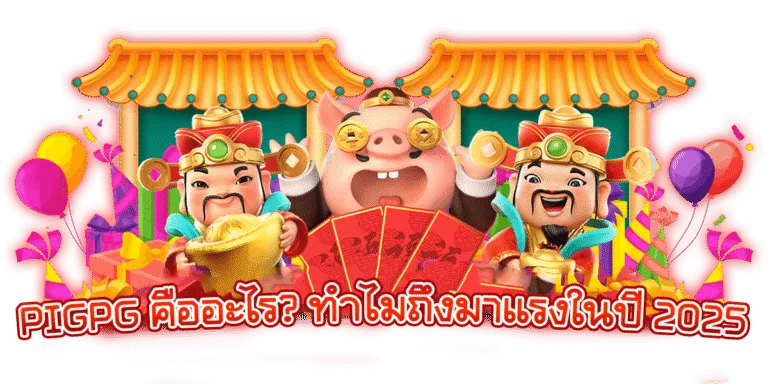 รูปภาพ Banner บทความเรื่อง PIGPG คืออะไร? ทำไมถึงมาแรงในปี 2025